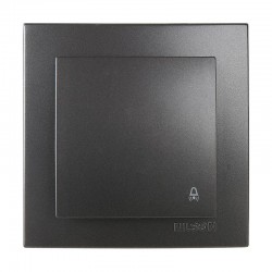 Ανθρακί μπουτόν κουδουνιού 12V-220V