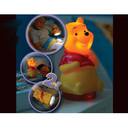 Winnie Pooh κομοδίνου και φακός LED (65102)