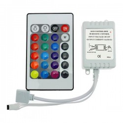 ΑΣΥΡΜΑΤΟ IR CONTROLLER RGB DC 5V/30W 12V/72W 24V/165W