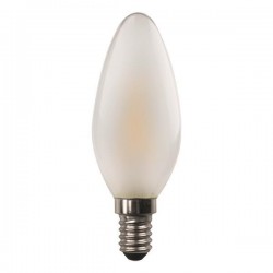 ΛΑΜΠΑ LED ΚΕΡΙ CROSSED FILAMENT 6.5W E14 6500K 220-240V FROST DIMMABLE