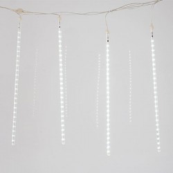 ΣΕΙΡΑ, 240 LED, 7V, ΜΕ 5 SNOWDROP 50cm, ΕΠΕΚΤΑΣΗ ΕΩΣ 3, ΜΕ ΜΕΤΑΣΧΗΜΑΤΙΣΤΗ, ΛΕΥΚΟ LED, ΠΡΟΕΚΤΑΣΗ ΠΑΡΟΧΗΣ 5m, IP44