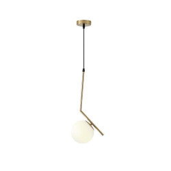 ΦΩΤΙΣΤΙΚΟ ΚΡΕΜΑΣΤΟ ΓΥΑΛΙ 1XE27 MAX 15W 220X150X1460mm ΛΕΥΚΟ ARTE ILLUMINA ORBA