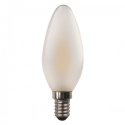 ΛΑΜΠΑ LED ΚΕΡΙ CROSSED FILAMENT 4.2W E14 4000K 220-240V FROST DIMMABLE