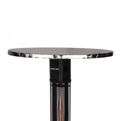 ΘΕΡΜΑΙΝΟΜΕΝΟ ΤΡΑΠΕΖΙ 1000W IP55 Φ40 Υψος1,11 CARBON TUBE