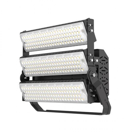 ΠΡΟΒΟΛΕΑΣ LED SMD 720W MODULAR IP66 100-277V 4000K ΜΑΥΡΟΣ