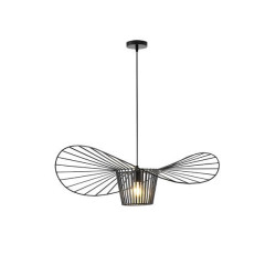ΦΩΤΙΣΤΙΚΟ ΚΡΕΜΑΣΤΟ ΜΕΤΑΛΛΟ 1XE27  MAX 15W 800X800X1270mm ΜΑΥΡΟ ARTE ILLUMINA OGGI