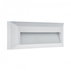 ΑΠΛΙΚΑ ΤΟΙΧΟΥ LED SLIM 2W IP65 220-240V 3CCT 230X80X27mm ΛΕΥΚΟ PRO