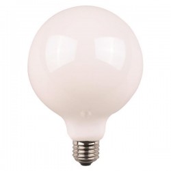 ΛΑΜΠΑ LED ΓΛΟΜΠΟΣ G125 CROSSED FILAMENT 11W Ε27  4000K 220-240V MILKY