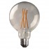 ΛΑΜΠΑ LED ΓΛΟΜΠΟΣ G95 CROSSED FILAMENT 11W Ε27 4000K 220-240V DIMMABLE CLEAR