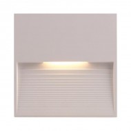 ΑΠΛΙΚΑ ΤΟΙΧΟΥ SLIM LED 3W 120x120x12 3000K IP65 ΛΕΥΚΗ PLUS