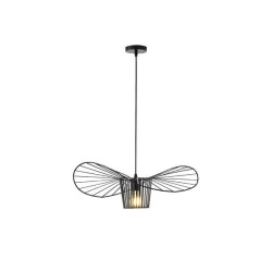 ΦΩΤΙΣΤΙΚΟ ΚΡΕΜΑΣΤΟ ΜΕΤΑΛΛΟ 1XE27  MAX 15W 600X600X1270mm ΜΑΥΡΟ ARTE ILLUMINA OGGI