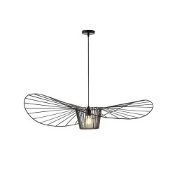 ΦΩΤΙΣΤΙΚΟ ΚΡΕΜΑΣΤΟ ΜΕΤΑΛΛΟ 1XE27  MAX 15W 1000X1000X1270mm ΜΑΥΡΟ ARTE ILLUMINA OGGI