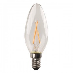 ΛΑΜΠΑ LED ΚΕΡΙ CROSSED FILAMENT 2.5W E14 3000K 220-240V