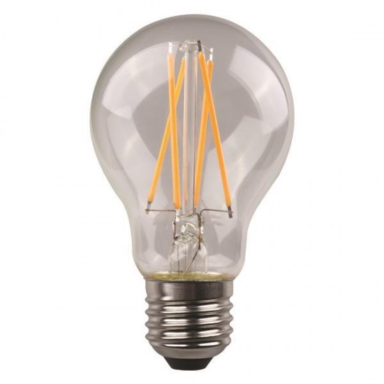 ΛΑΜΠΑ LED ΚΟΙΝΗ CROSSED FILAMENT 7W E27 2700K 220-240V CLEAR BLISTER