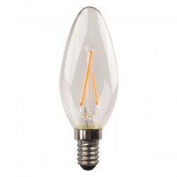 ΛΑΜΠΑ LED ΚΕΡΙ CROSSED FILAMENT 2.5W E14 2700K 220-240V