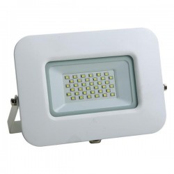 ΠΡΟΒΟΛΕΑΣ LED 30W SMD ΒΑΣΗ 360° ΛΕΥΚΟΣ IP65 4000K PLUS