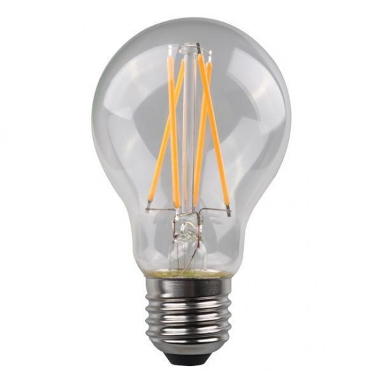 ΛΑΜΠΑ LED ΚΟΙΝΗ CROSSED FILAMENT 9W E27 4000K 220-240V CLEAR 2τμχ