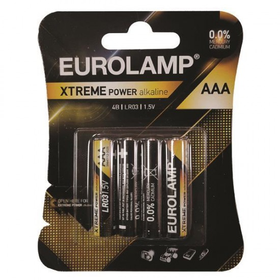 ΜΠΑΤΑΡΙΑ EXTREME ΑΑΑ (LR03) 4τμχ 1,5V