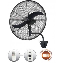 ΑΝΕΜ/ΡΑΣ ΕΠ/ΧΟΣ ΒΙΟΜ. 26" 180w ΜΑΥΡΟ&ΤΗΛ/ΡΙΟ