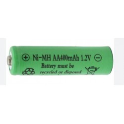 AA 400mAh NI-MH  RECHARGABLE