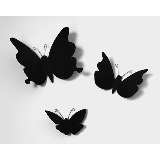 Black Butterflies 3D πολυπροπυλενίου (24002)