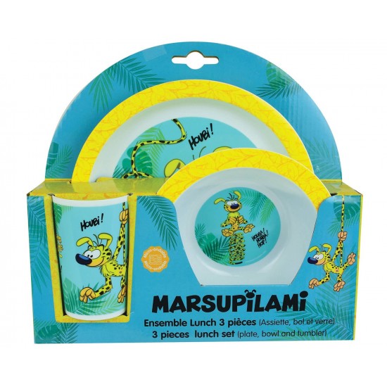 Marsupilami παιδικό σερβίτσιο φαγητού (005860)