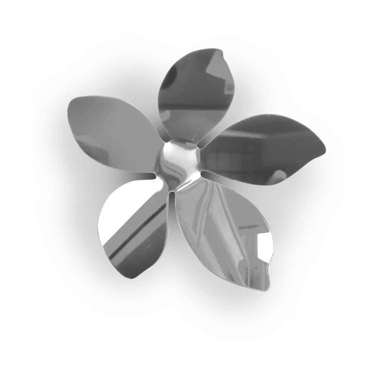 Silver Flowers 3D πολυπροπυλενίου (24017)