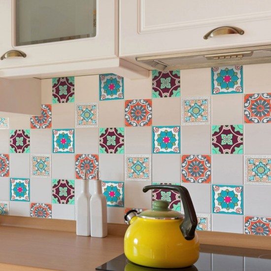 Tile Cover Sicily πλακάκια διακόσμησης τοίχων κουζίνας & μπάνιου (31221)