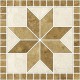 Tile Cover Beige Flowers πλακάκια διακόσμησης τοίχων κουζίνας & μπάνιου (31225)