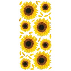 Sunflowers αυτοκόλλητα τοίχου βινυλίου (59605)