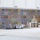 Azulejos XL πλάτη προστασίας τοίχων κουζίνας και μπάνιου (67602)