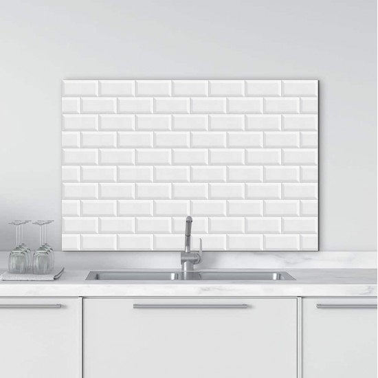 White Bricks πάνελ αλουμινίου εστίας (86211)