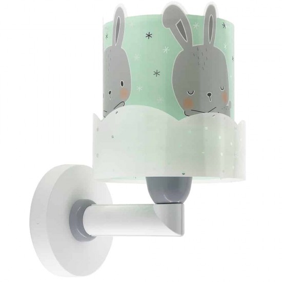 Baby Bunny Green απλίκα τοίχου διπλού τοιχώματος (61159[H])