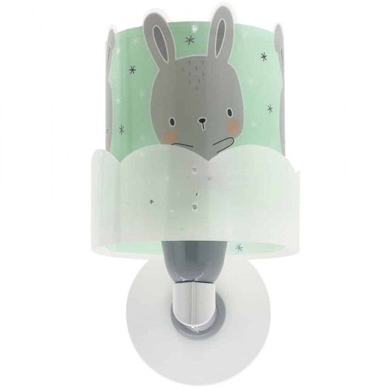 Baby Bunny Green απλίκα τοίχου διπλού τοιχώματος (61159[H])