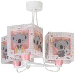 Koala Pink κρεμαστό τρίφωτο οροφής (63267[S])