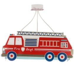 Firetruck κρεμαστό τρίφωτο οροφής (60610)