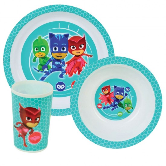 PJ Masks παιδικό σερβίτσιο φαγητού (005559)