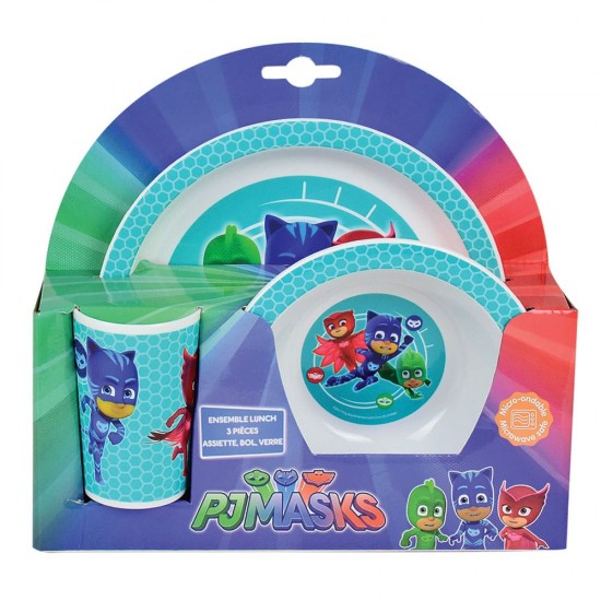 PJ Masks παιδικό σερβίτσιο φαγητού (005559)