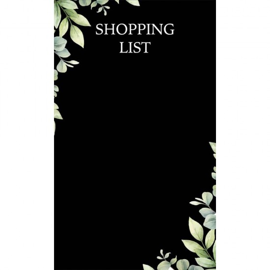 Shopping List μαυροπίνακας αυτοκόλλητος ML (72106)