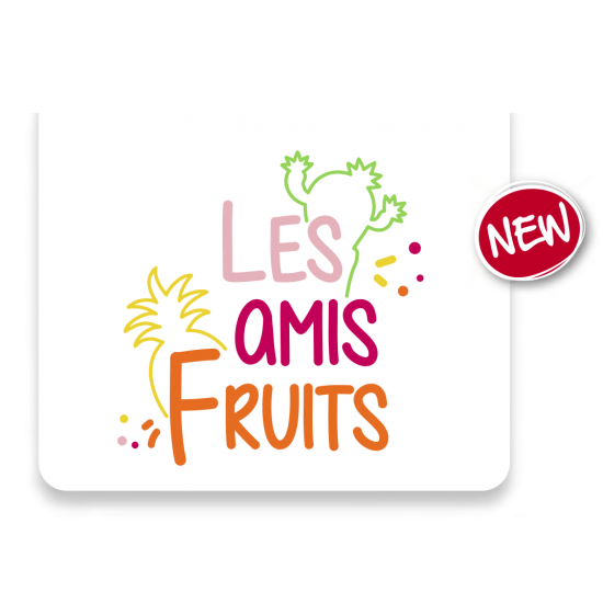 Les Ami Fruits παιδικό σερβίτσιο φαγητού (006204)