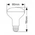 Λάμπα LED R80 12W E27 3000K 1050lm